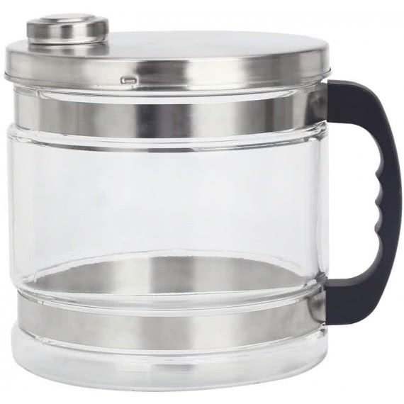 4 Litre Glass Collection Jug With Lid